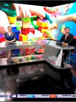 Entrevista en televisión